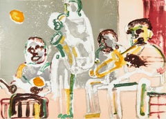 Tenor Sermon (Gelburd/Rosenberg 70-77), Jazz Series, Romare Bearden