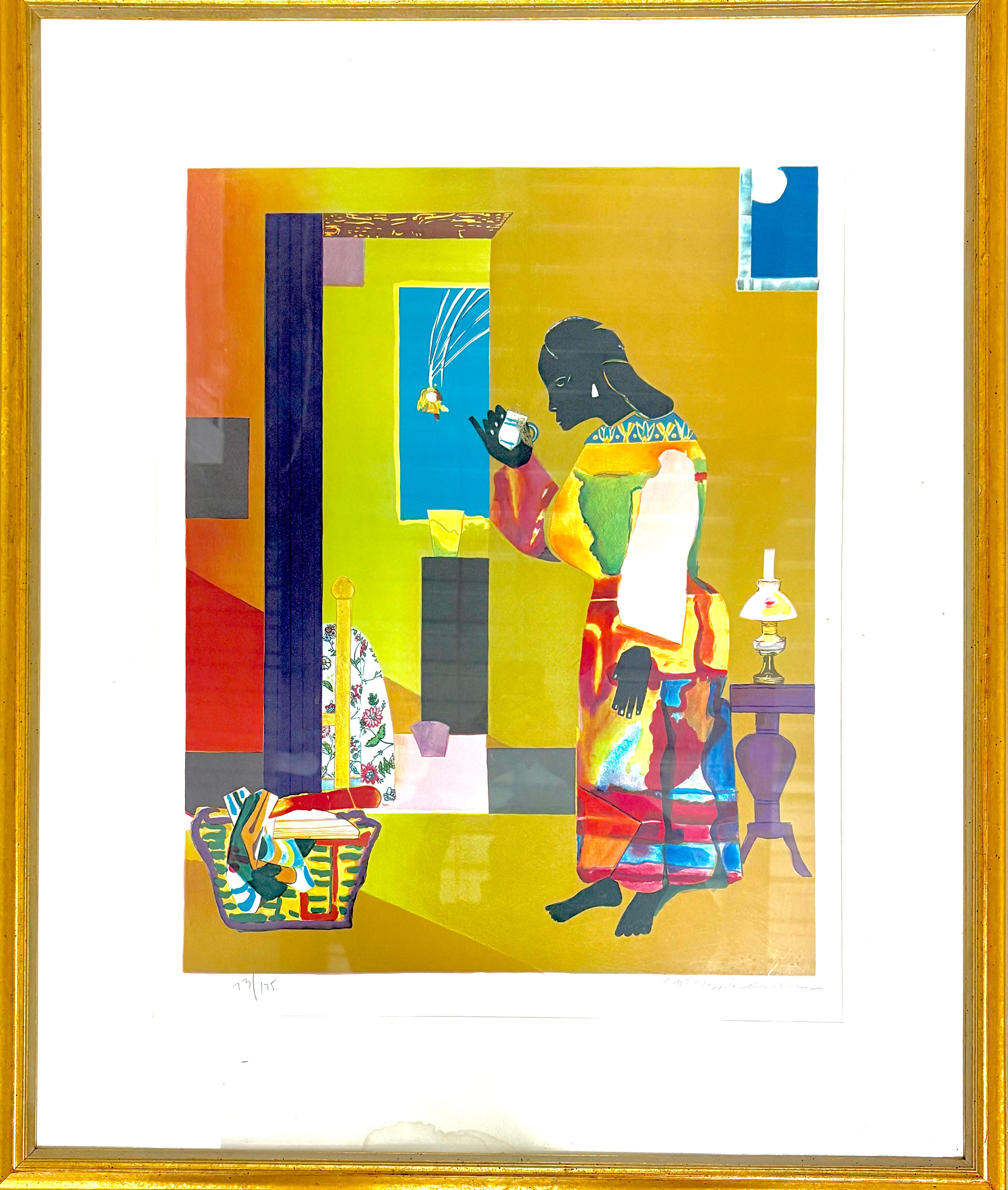 “The Falling Star” - Print by Romare Bearden