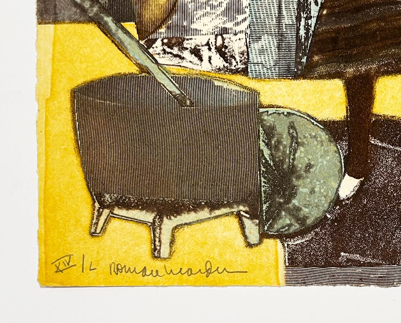 The Family - Fauvist Print by Romare Bearden