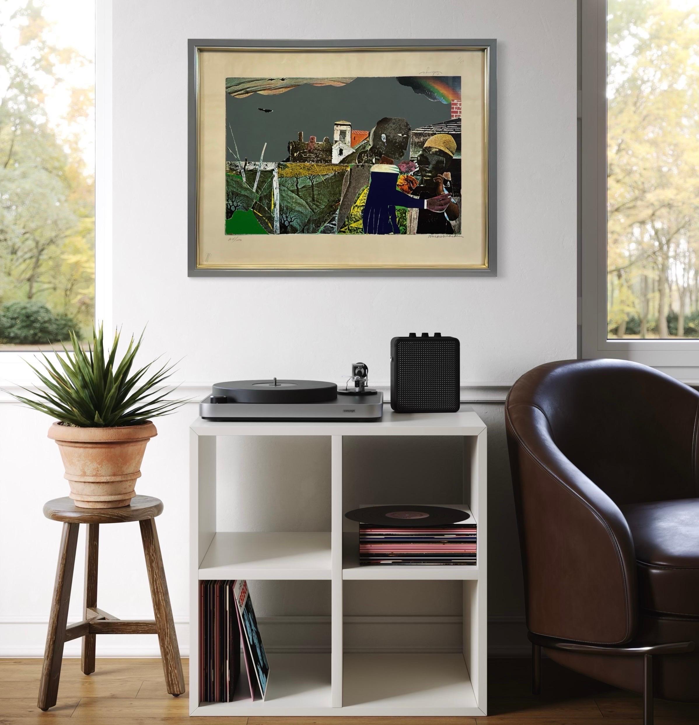 “Tidings (Carolina Memories), 1970-72” by Romare Bearden, African American 10