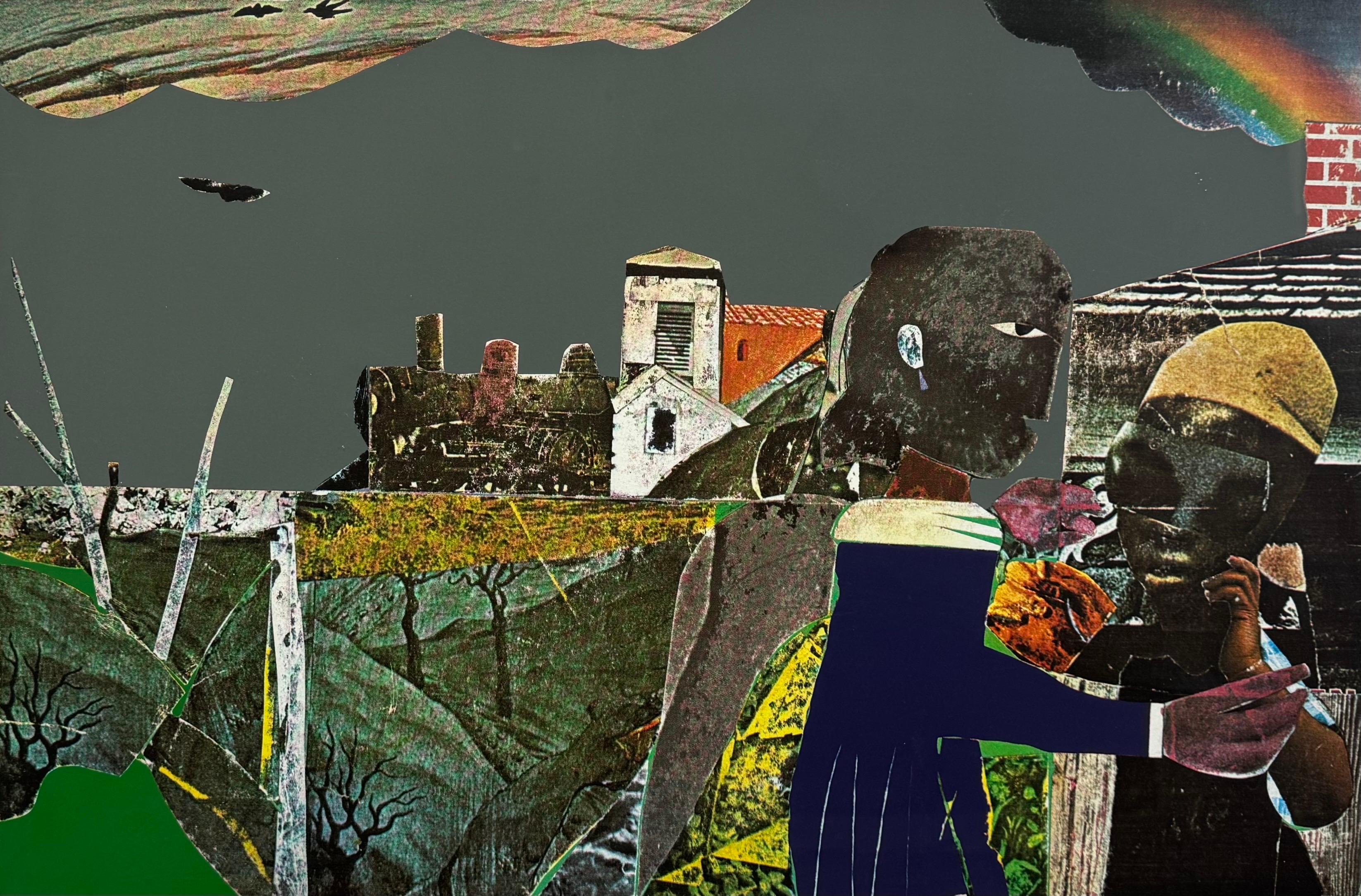 “Tidings (Carolina Memories), 1970-72” by Romare Bearden, African American 2