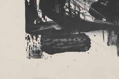 The Letter, Surrealist Lithograph by Romas Viesulas