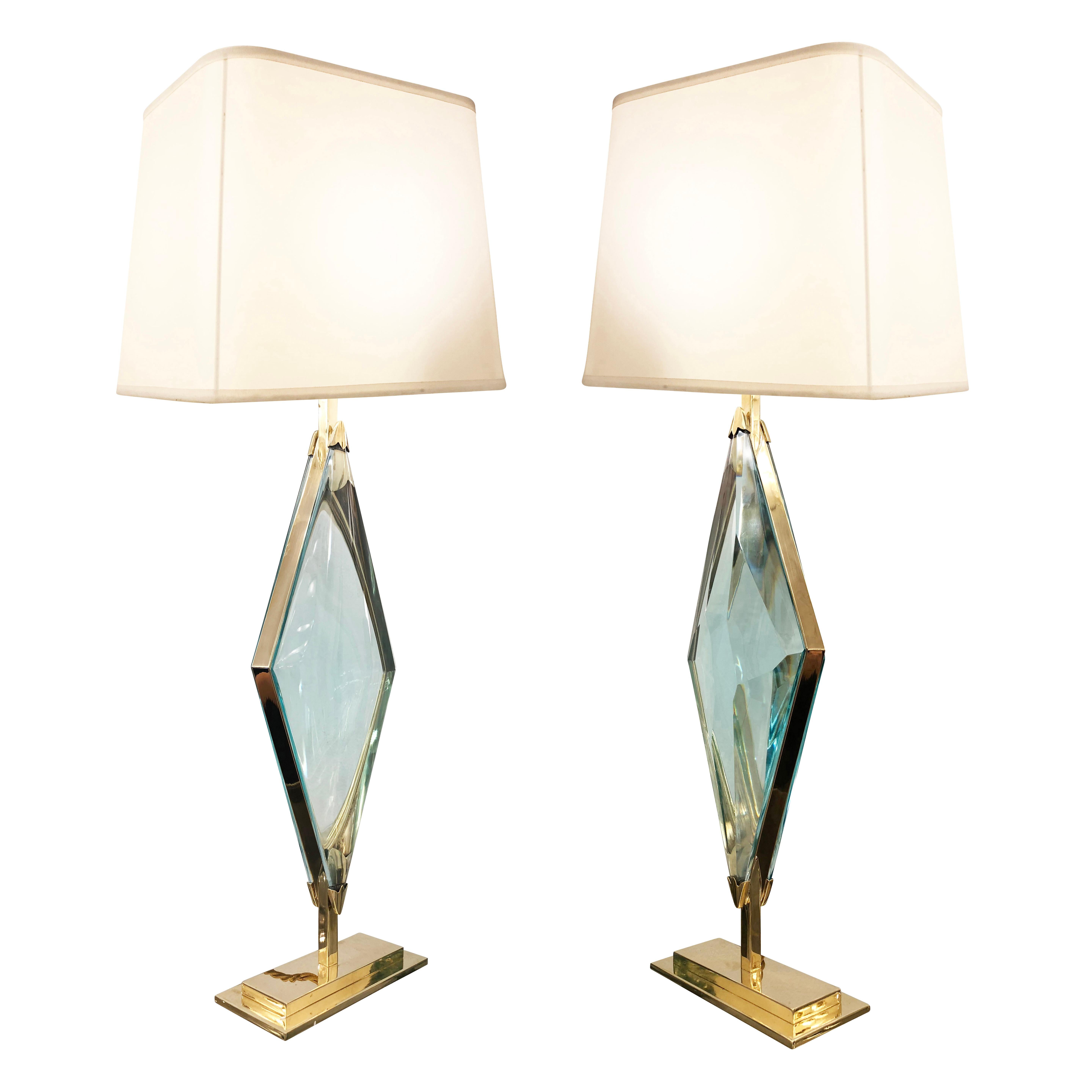 Rombo Table Lamps by formA by Gaspare Asaro
