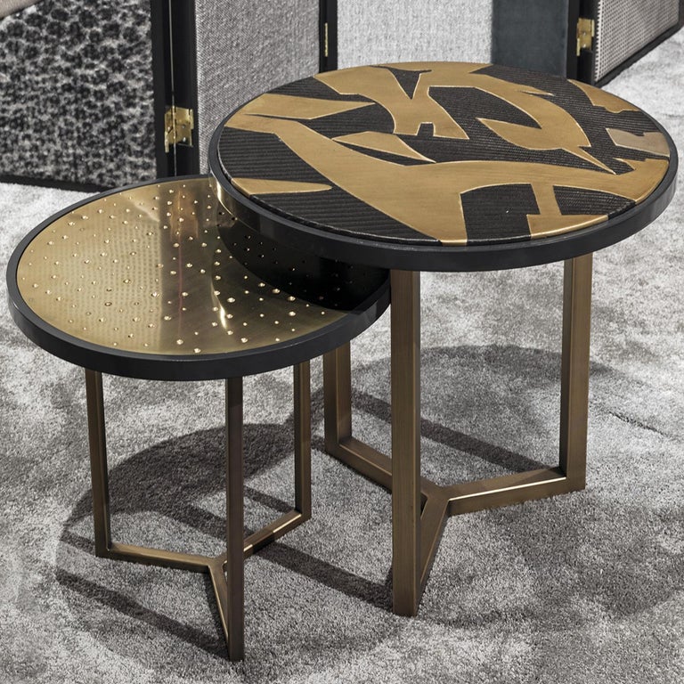 Romeo Abstract Side Table by Chiara Provasi For Sale at 1stDibs