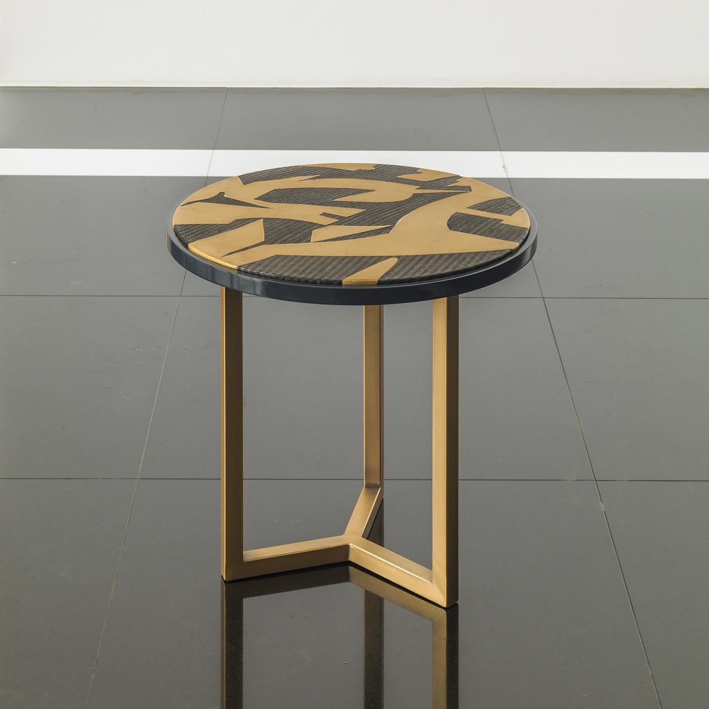 Italian Romeo Abstract Side Table by Chiara Provasi For Sale