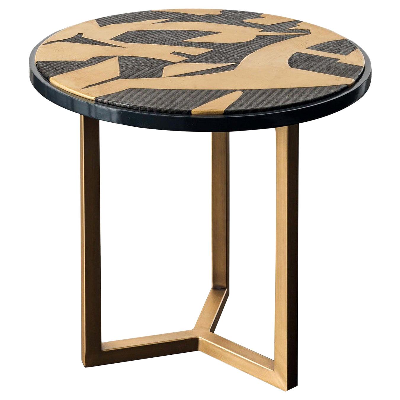 Romeo Abstract Side Table by Chiara Provasi For Sale