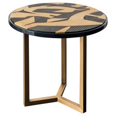 Romeo Abstract Side Table by Chiara Provasi