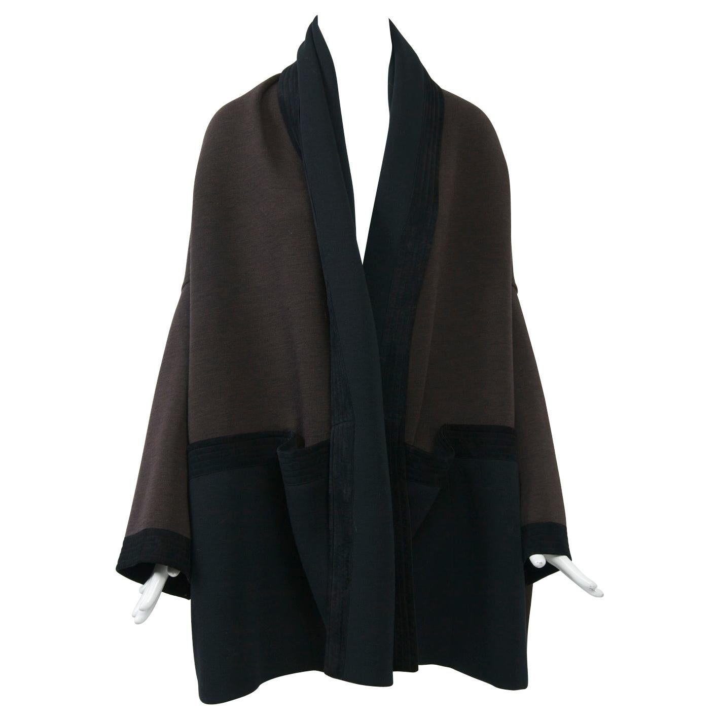 Romeo Gigli cropped shawl collar jacket