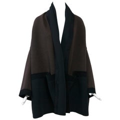Romeo Gigli Brown/Black Kimono Jacket