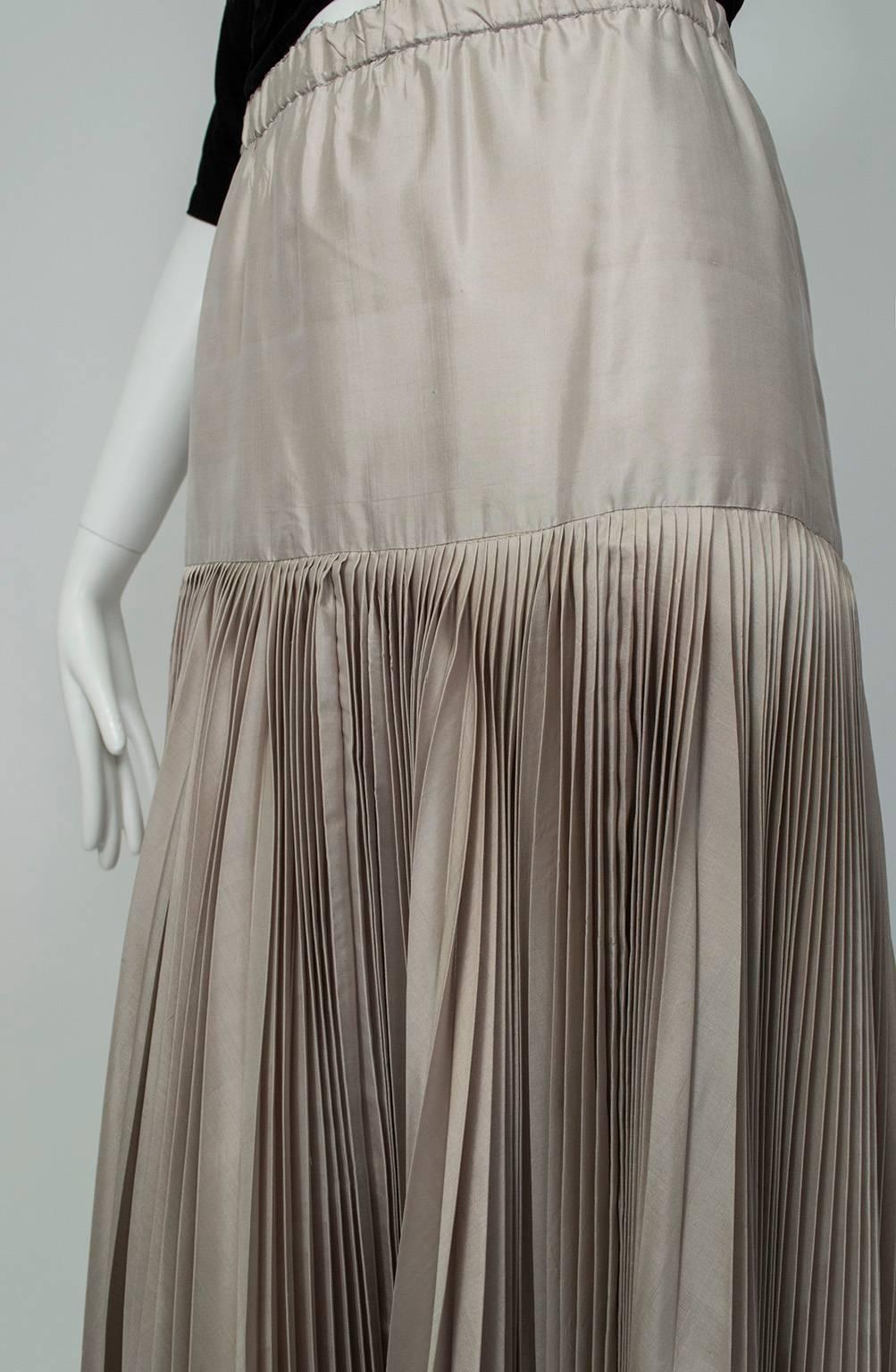 Women's Romeo Gigli Silk Origami Midi Skirt, 1990s