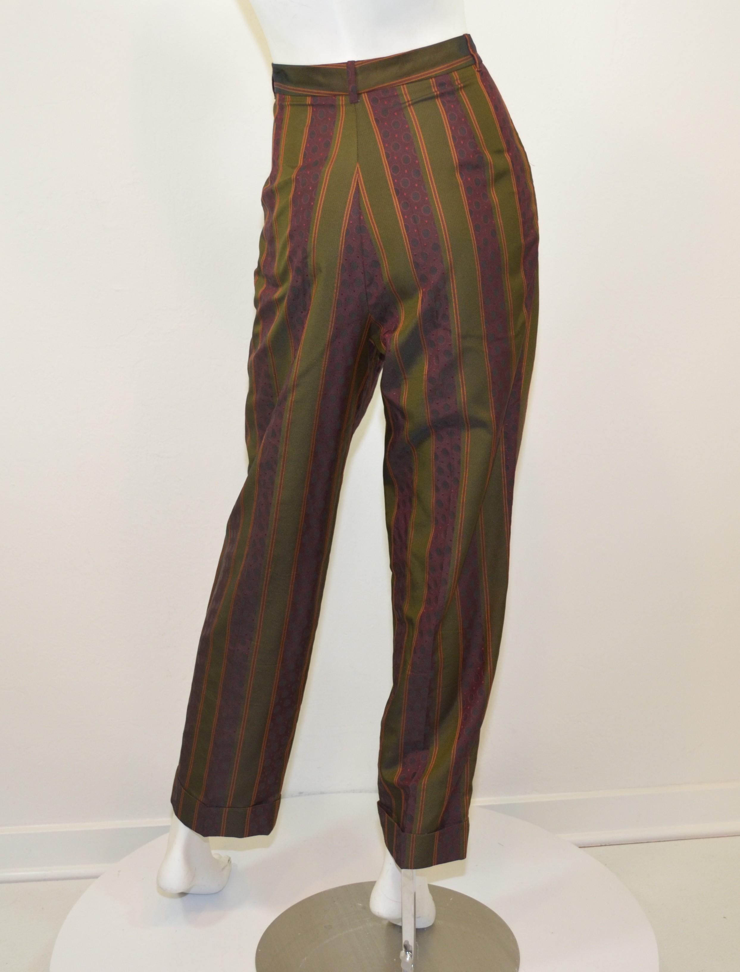 Women's or Men's Romeo Gigli Green Sleepwear Pants Suit