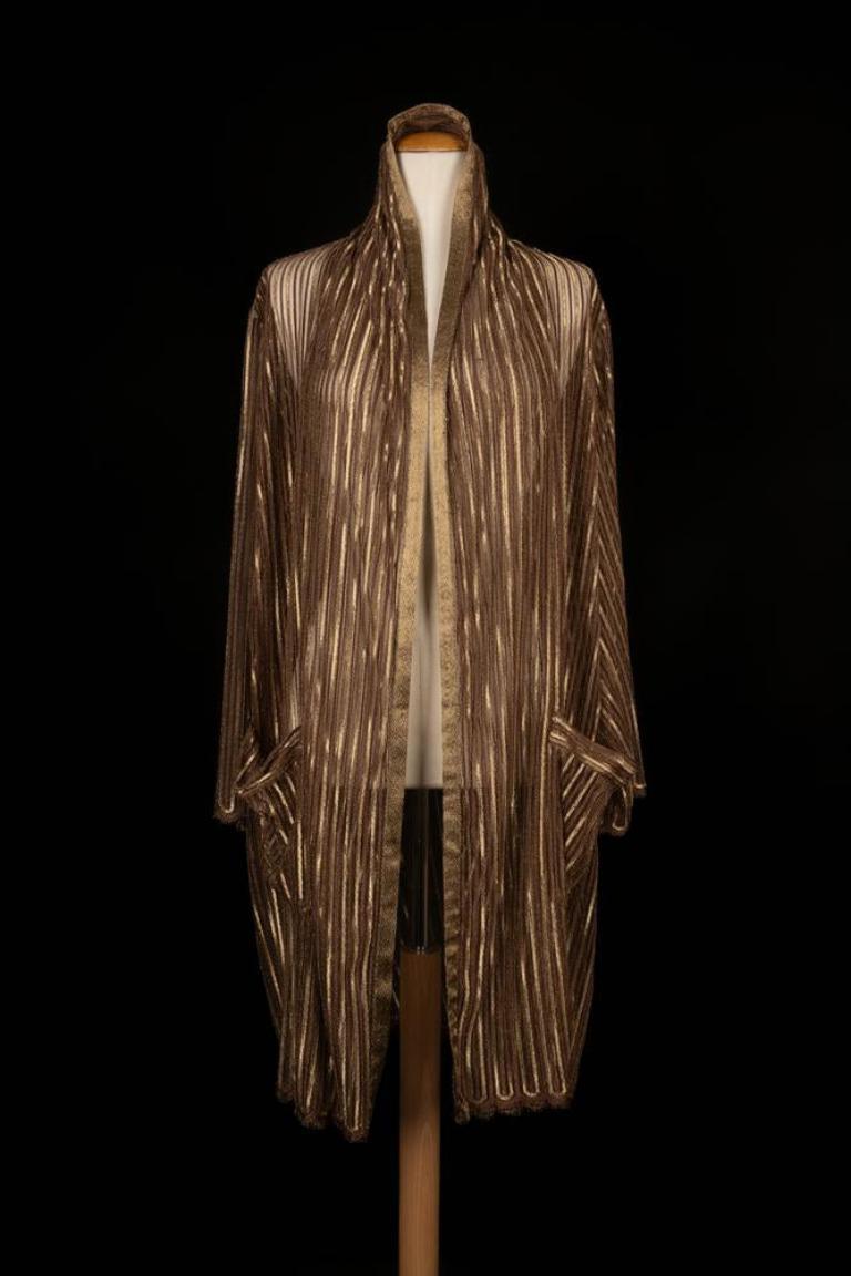 Donna Romeo Gigli Cappotto con apertura frontale, 1990 circa in vendita