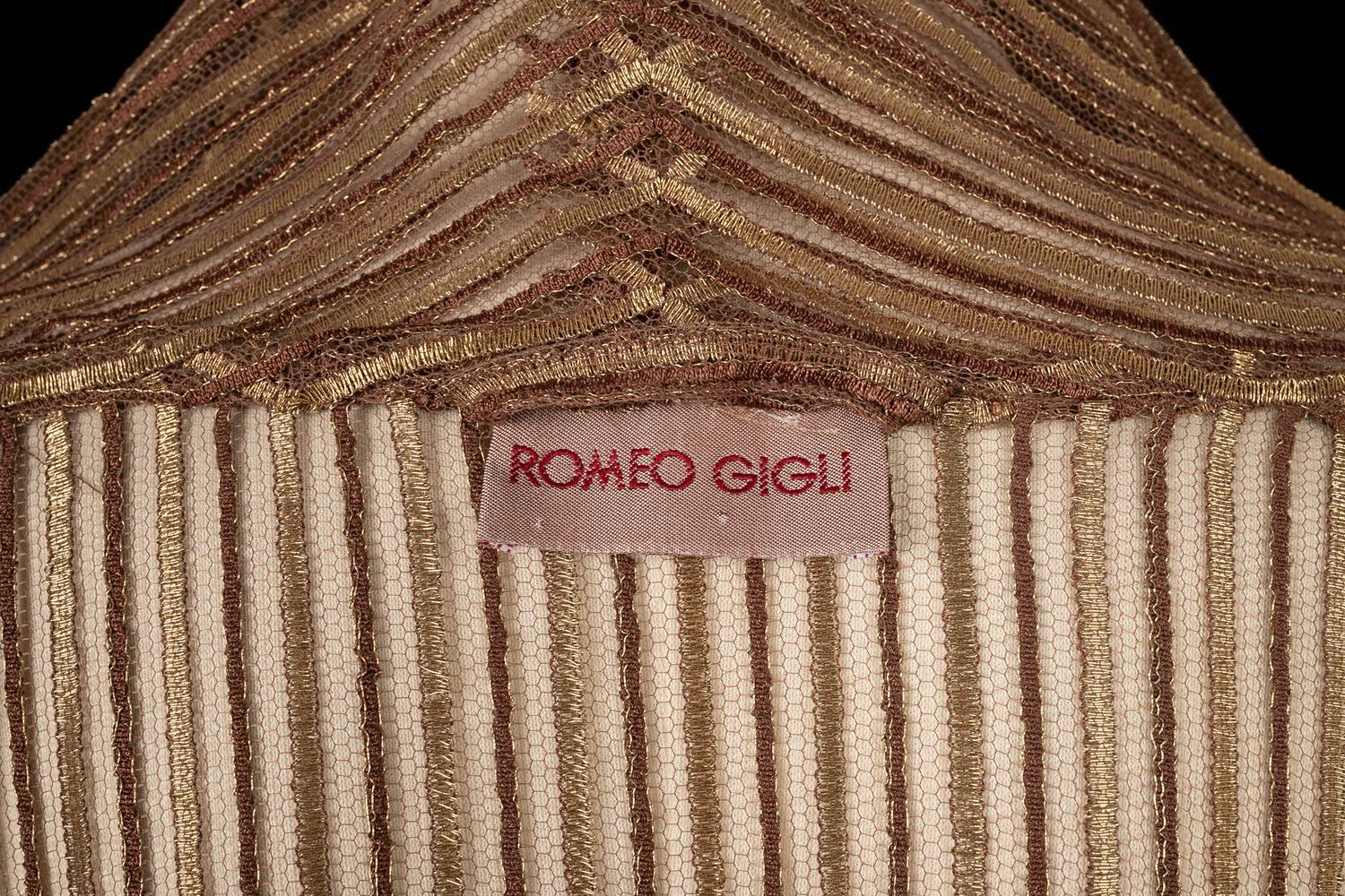 Romeo Gigli Cappotto con apertura frontale, 1990 circa in vendita 4