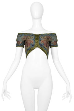 Romeo Gigli Rococo Silk Bustier SS 1990