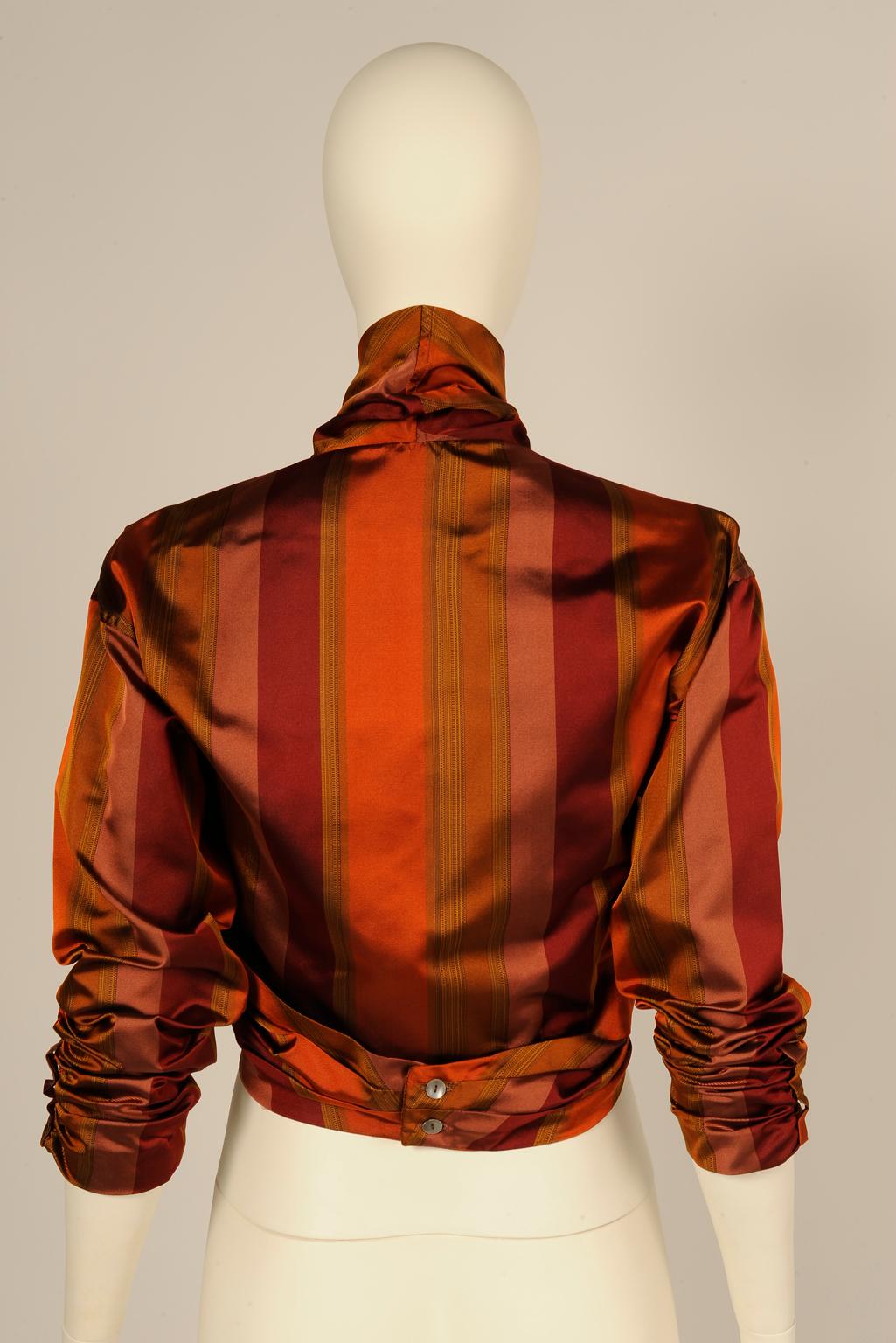 Romeo Gigli Silk Wrap Top Jacket 3