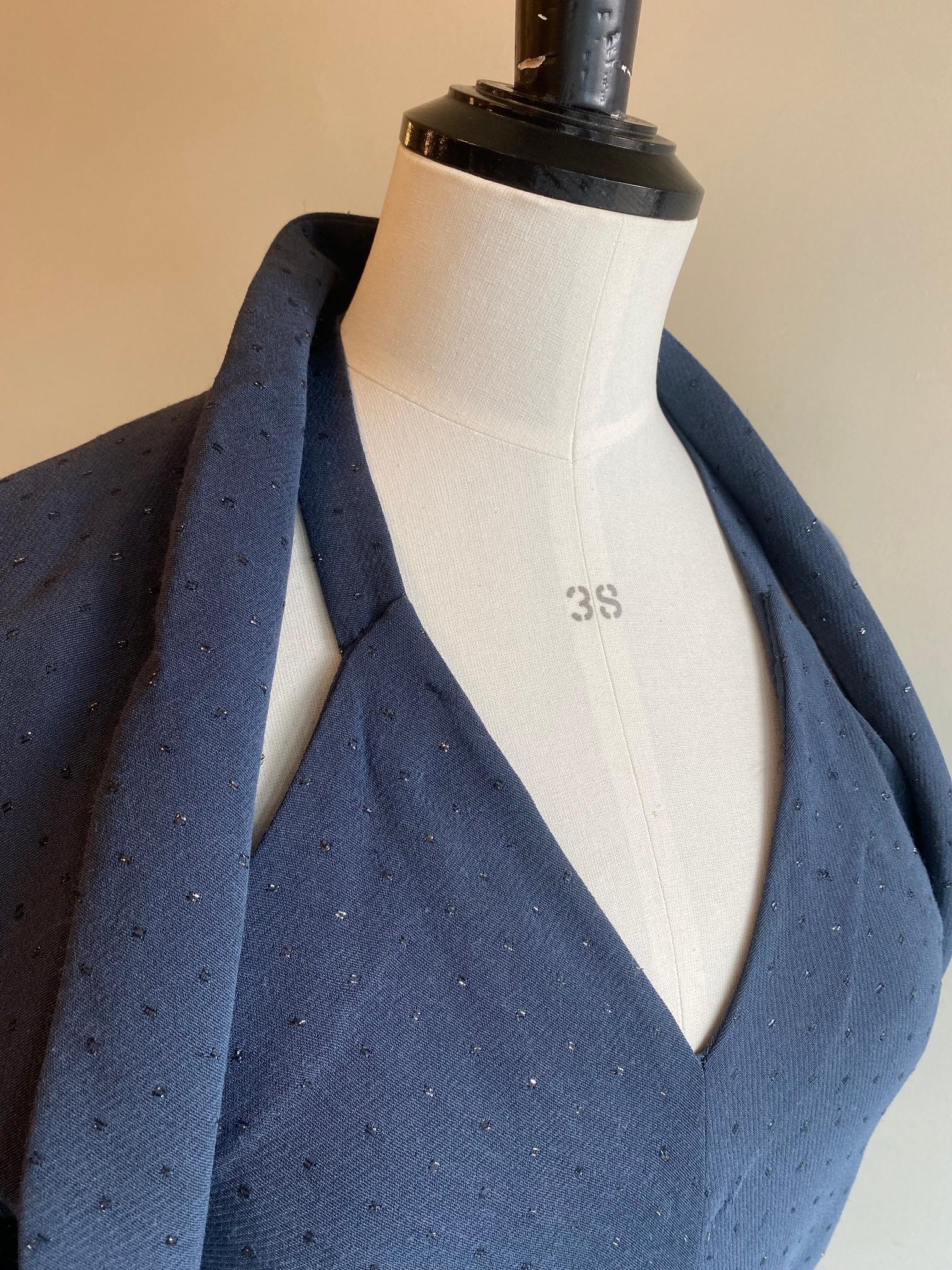 Femenino o masculino Romeo Gigli Maxi Vestido y Bolero Destello en venta