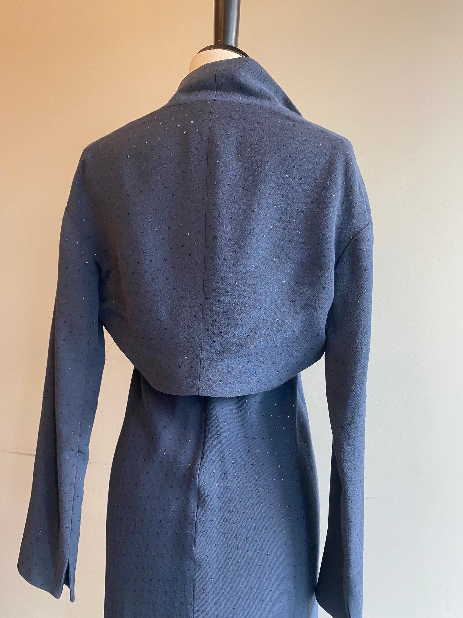 Romeo Gigli Maxi Vestido y Bolero Destello en venta 2