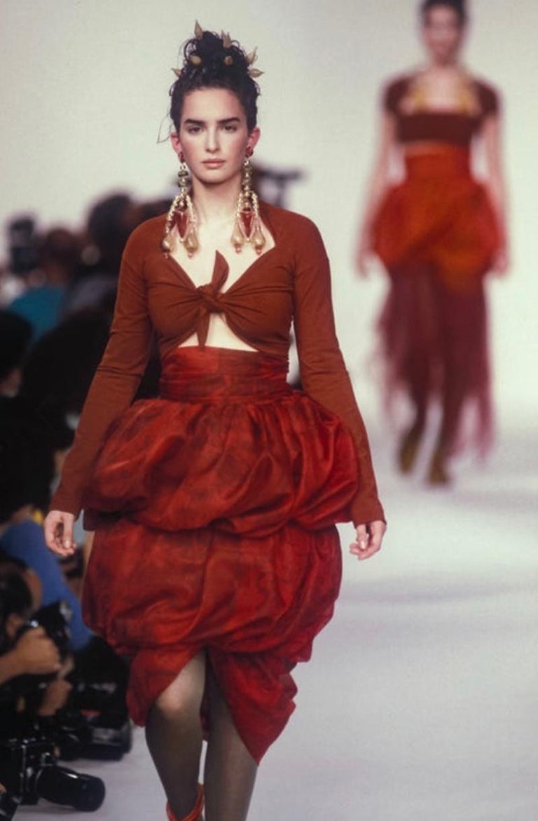 Romeo Gigli Wrap Top, Spring-Summer 1990 at 1stDibs
