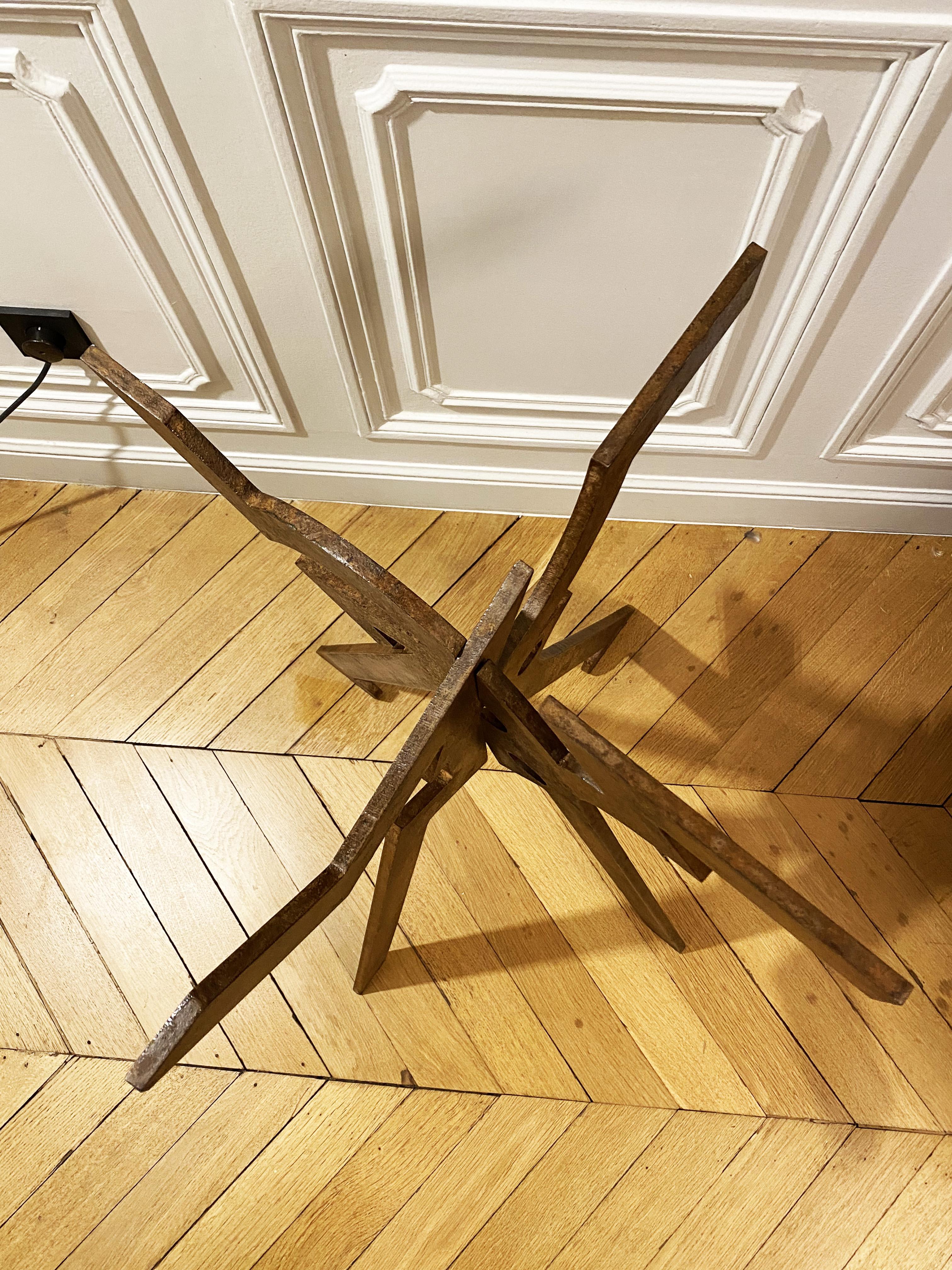 Base de table de salle à manger brutaliste par Pucci De Rossi pour Contour Editions, 1980 en vente 12