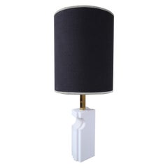 Romeo Rega, Alabaster and Brass Midcentury Table Lamp, Italy, 1970 Vintage Romeo Rega, Alabaster and Brass Midcentury Table Lamp, Italy, 1970