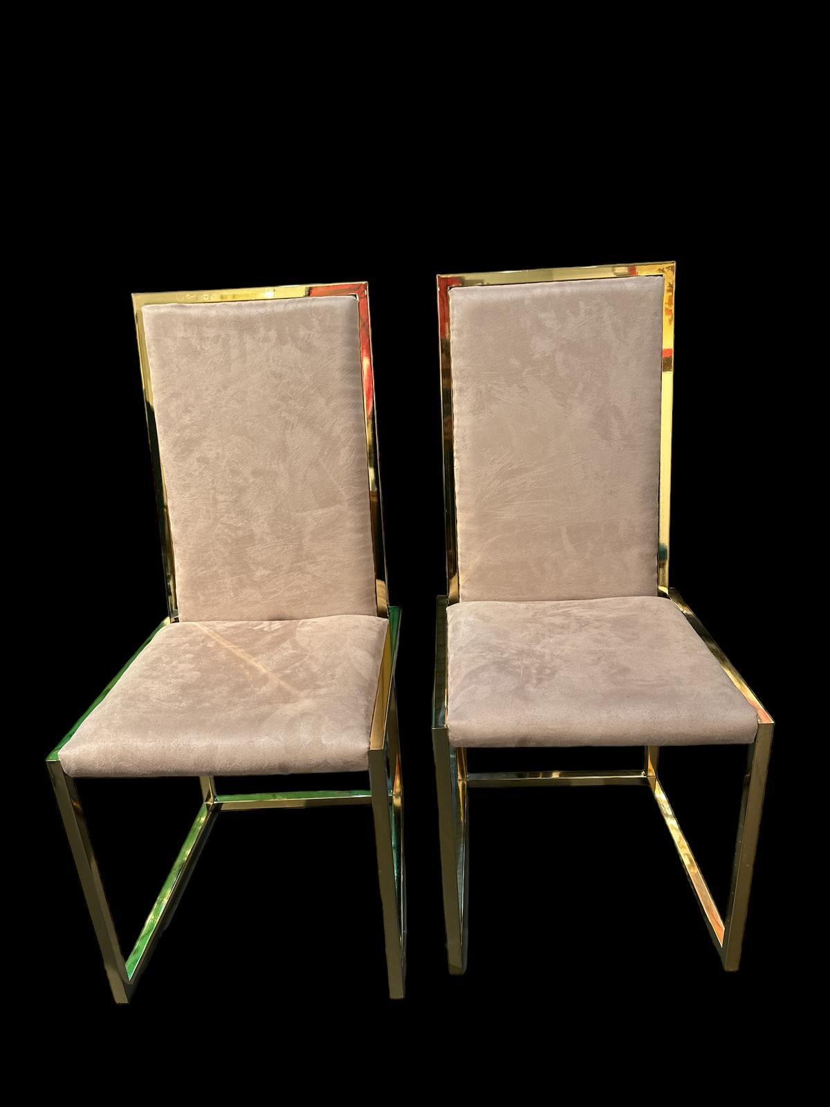 ROMEO REGA - Atribuidas,  Conjunto de cuatro sillas For Sale 2