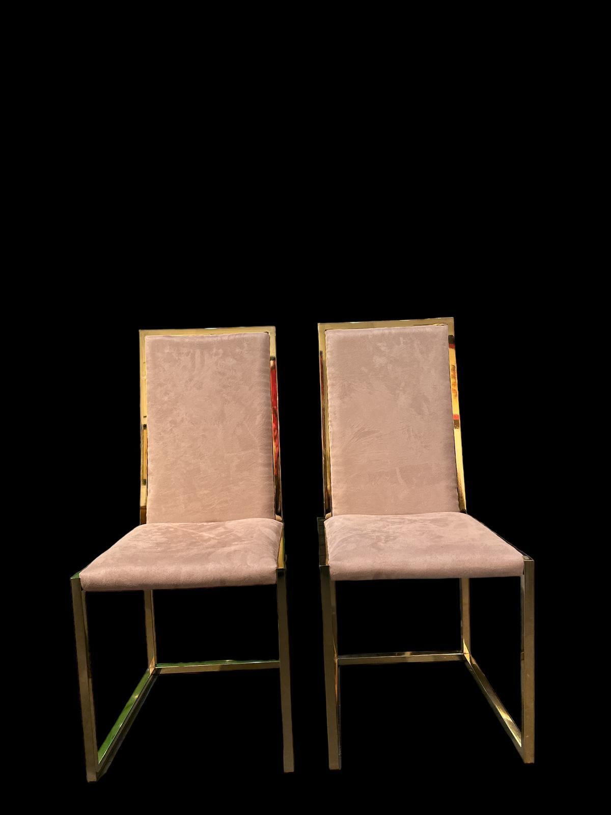 ROMEO REGA - Atribuidas,  Conjunto de cuatro sillas For Sale 3