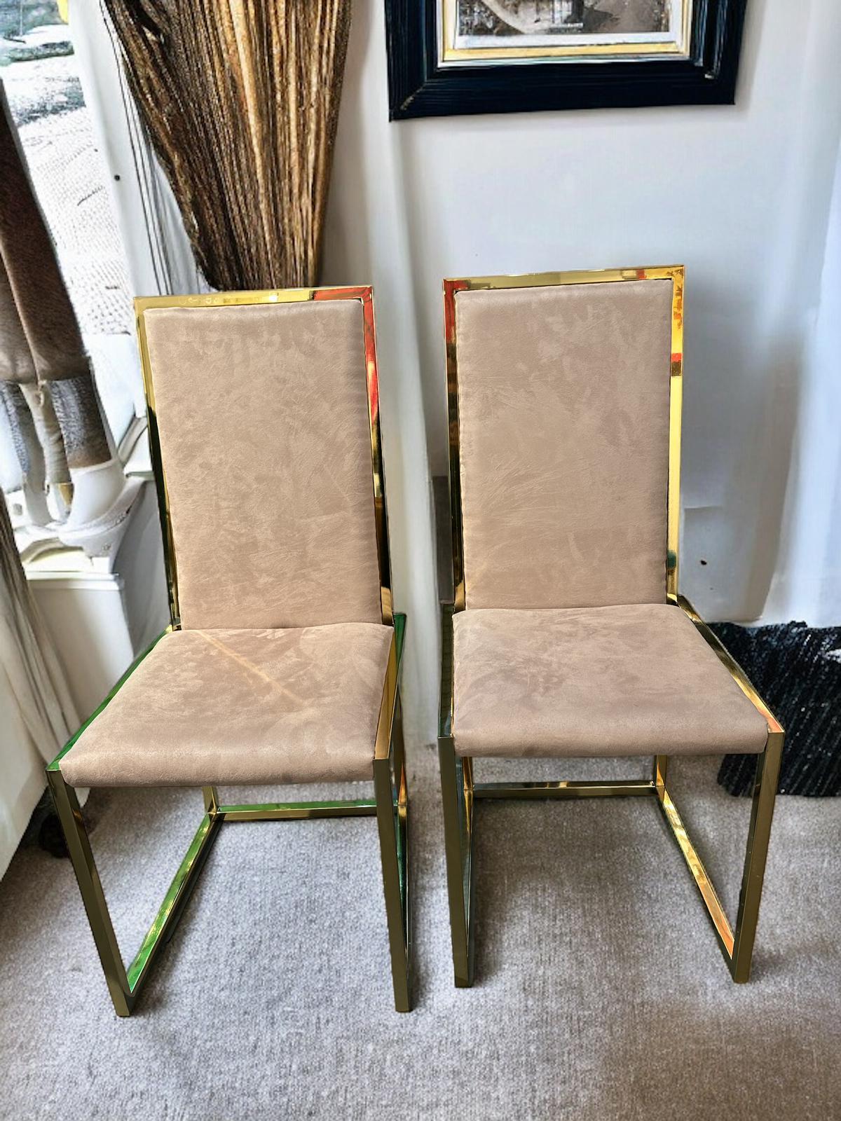 ROMEO REGA - Atribuidas,  Conjunto de cuatro sillas For Sale 5