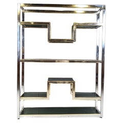 Romeo Rega Attributed free standing wall Unit, Italy, 1970s