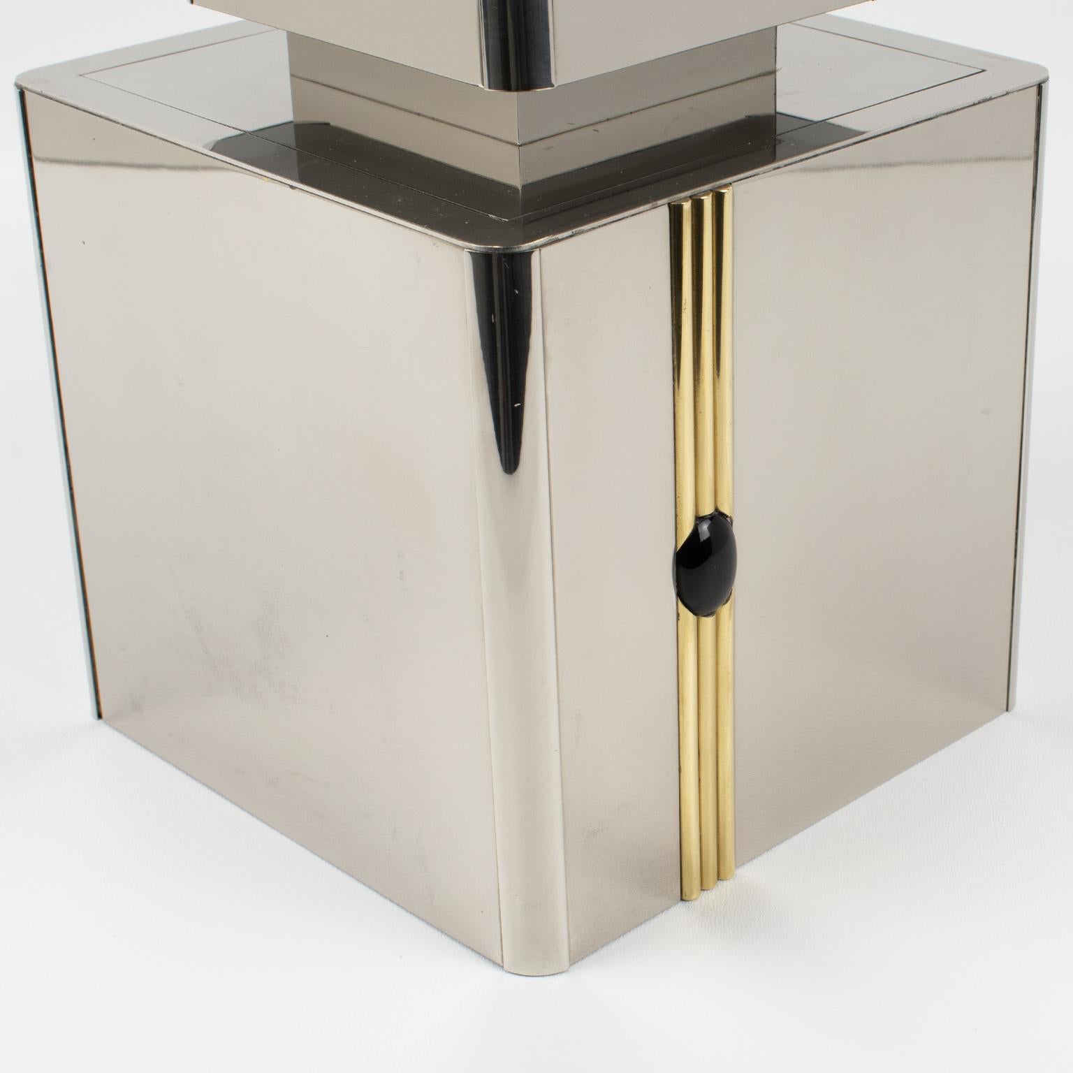 Metal Romeo Rega Bar Ice Bucket Cooler, circa 1970 For Sale