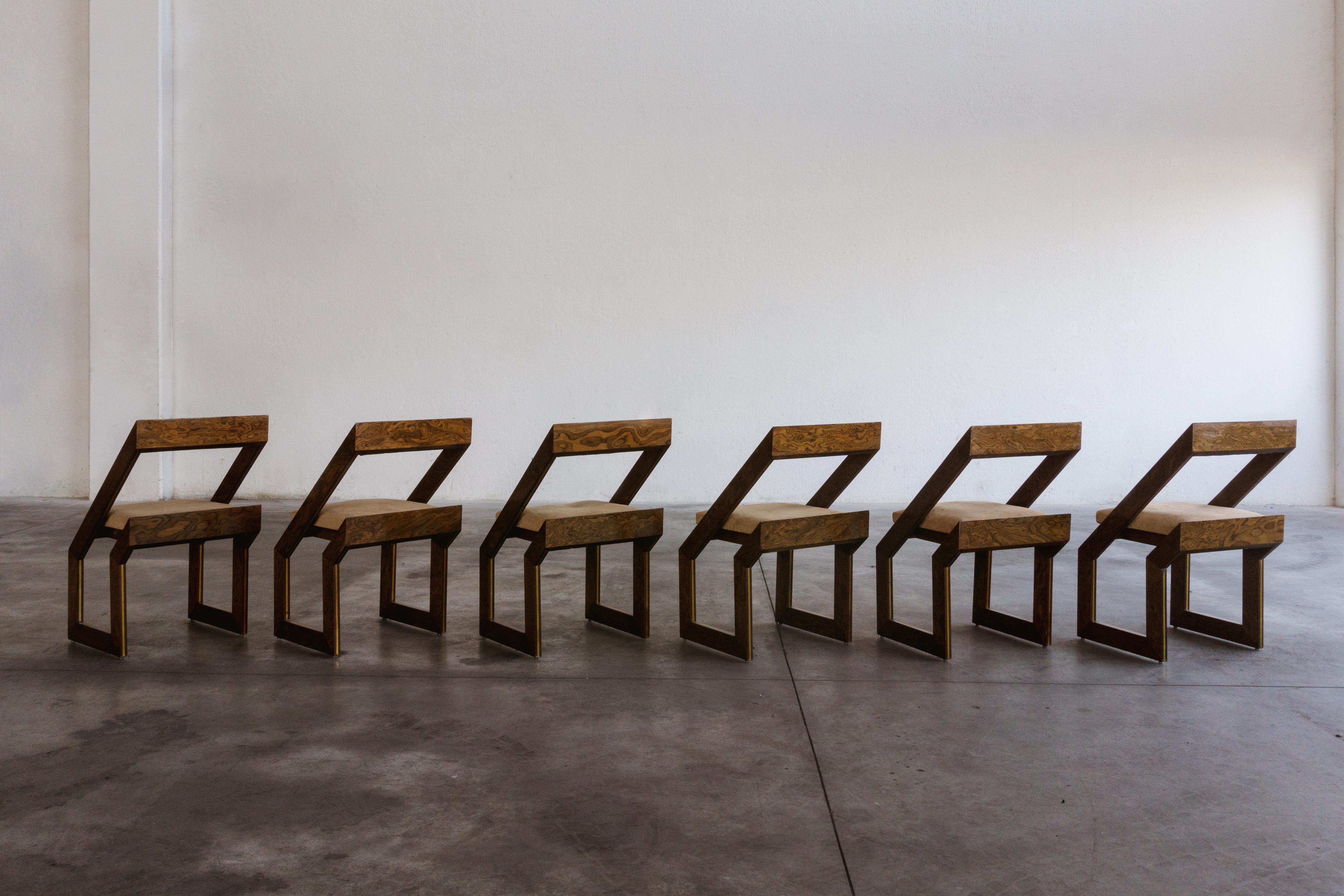 Romeo Rega Dining Chairs, 1978, Set of 6 3