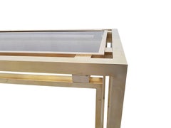 Romeo Rega Full Brass Extra Large Console Table