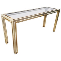 Romeo Rega Full Brass Extra Large Console Table