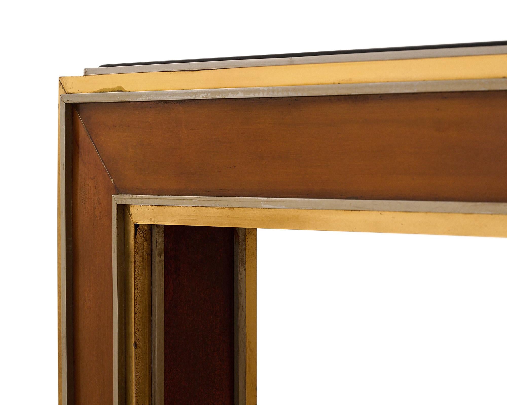 Italian Romeo Rega Grand Modernist Dining Table For Sale