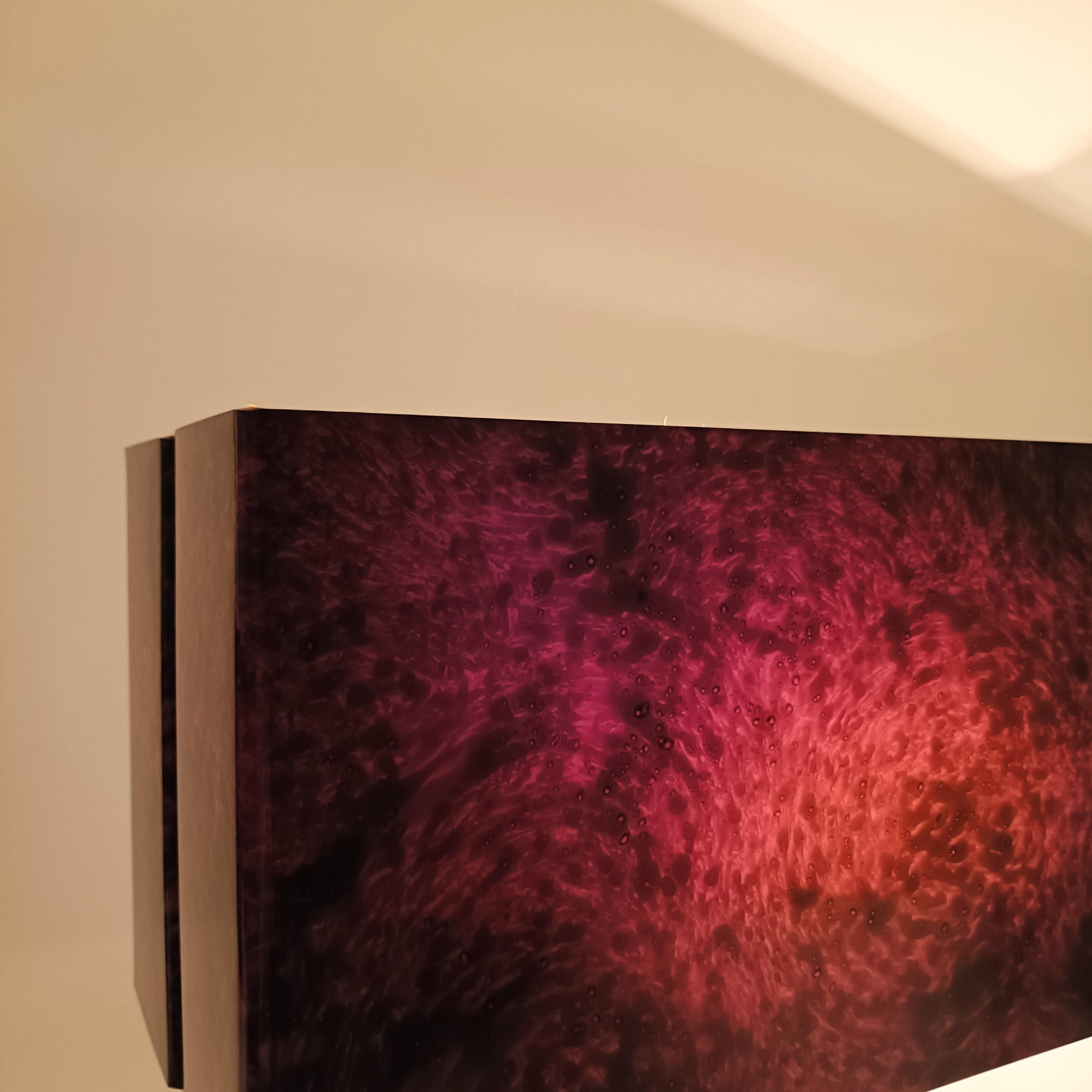 Romeo Rega. Hollywood Regency and Post-Modern huge table lamp, Italy, 1970s For Sale 13