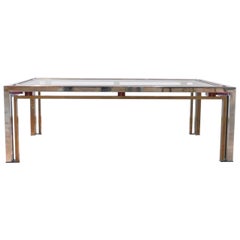 Romeo Rega Hollywood Regency Style Midcentury Coffee Table