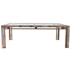 Romeo Rega Hollywood Regency Style Midcentury Coffee Table