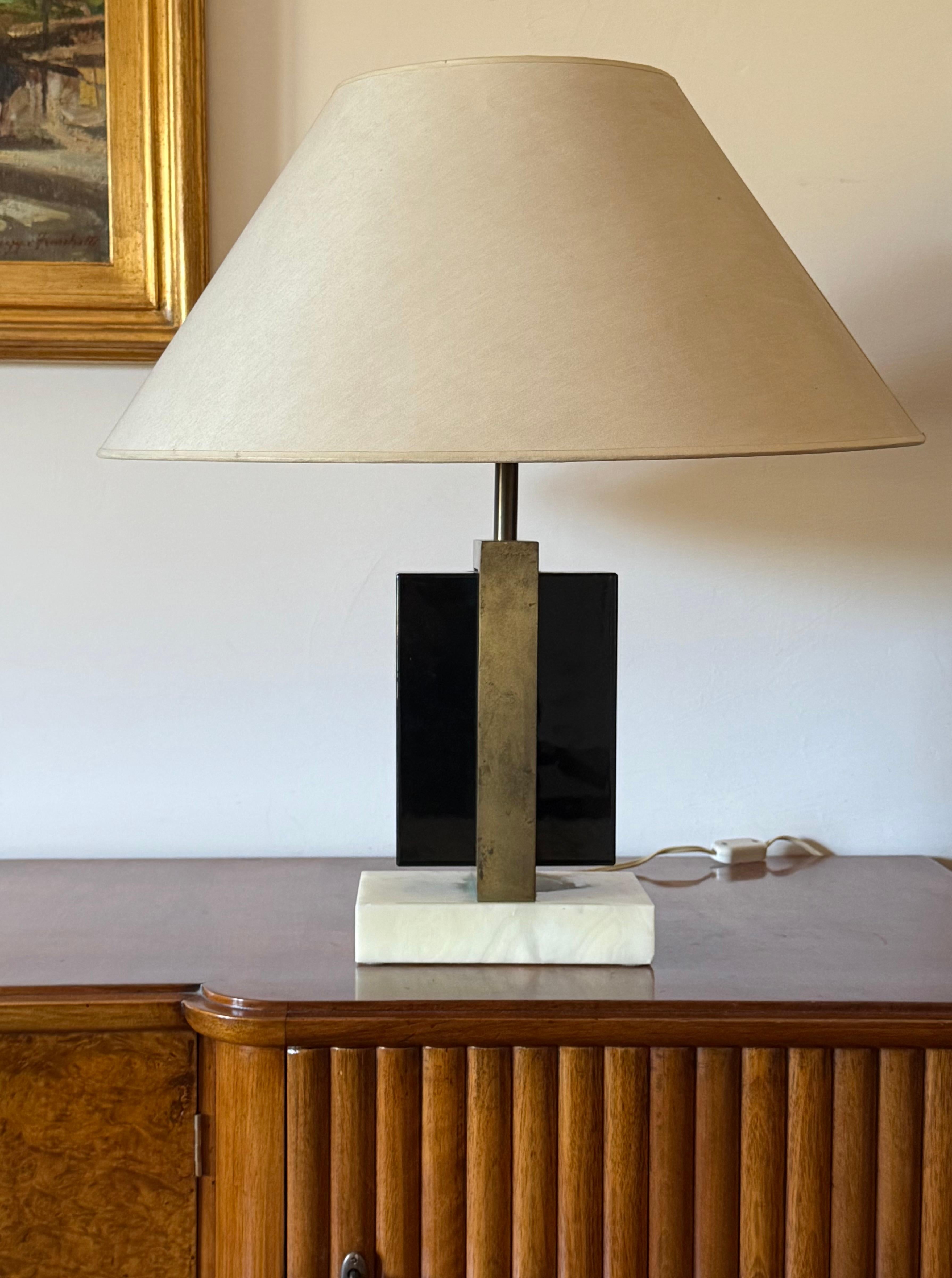 Romeo Rega, lámpara de sobremesa Hollywood Regency, Italia, 1970 Regencia de Hollywood en venta