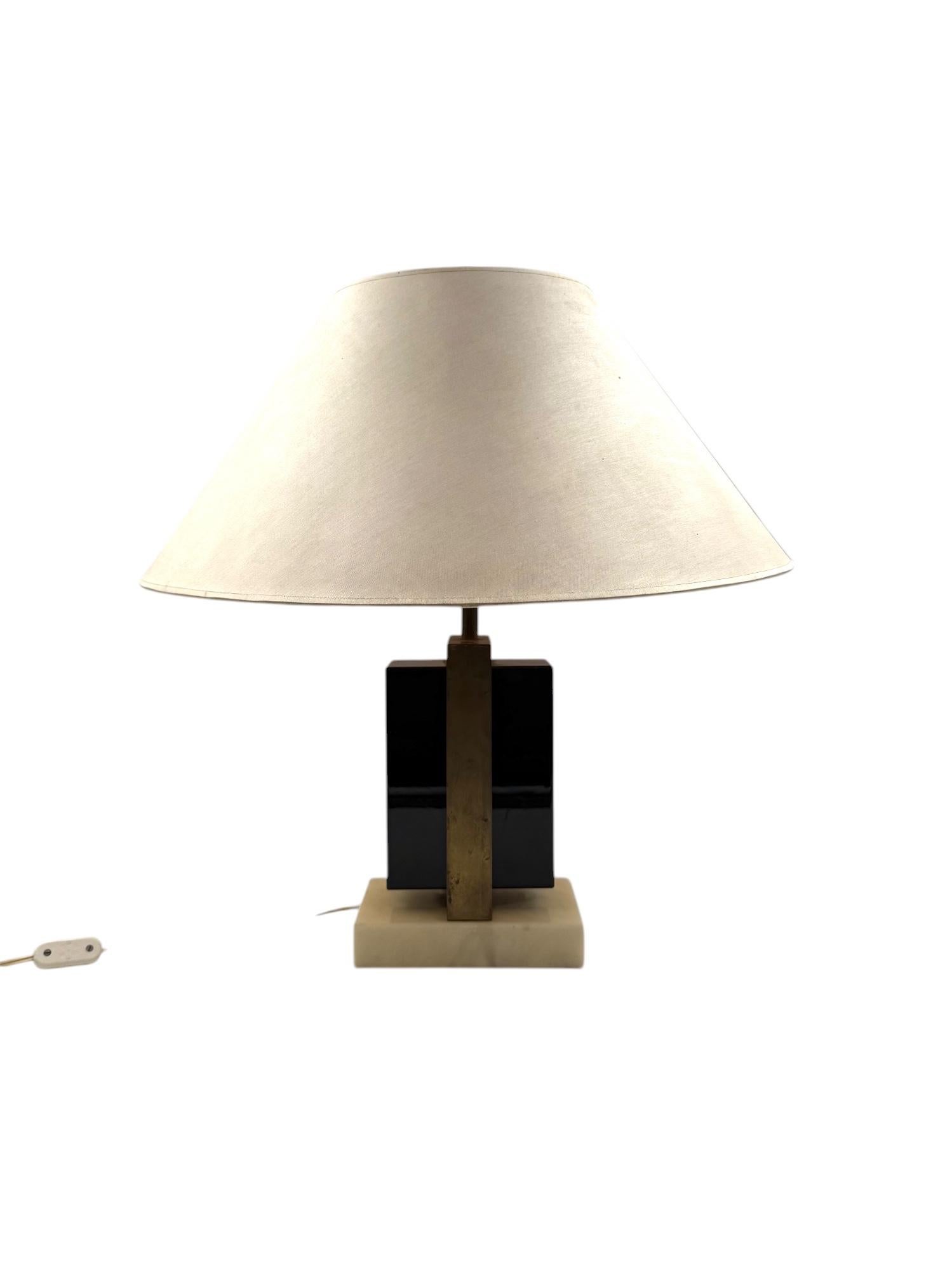 Romeo Rega, lámpara de sobremesa Hollywood Regency, Italia, 1970 Italian en venta