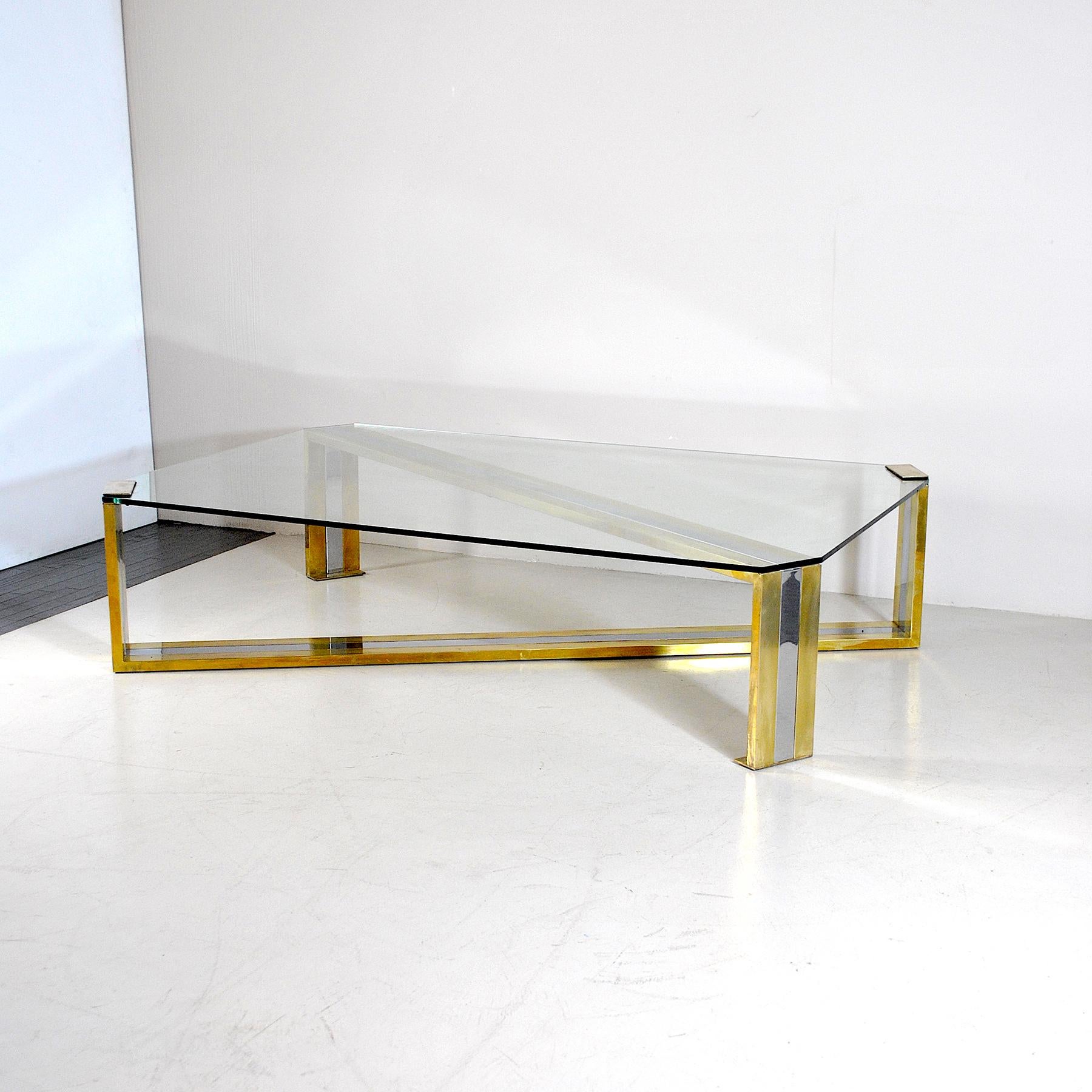 Romeo Rega Italian Midcentury Coffee Table In Good Condition In bari, IT