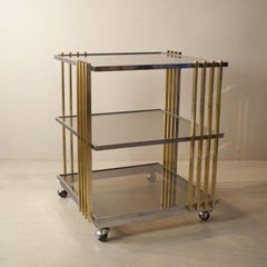 Romeo Rega Carrello Bar Italiano Mid Century Anni 70