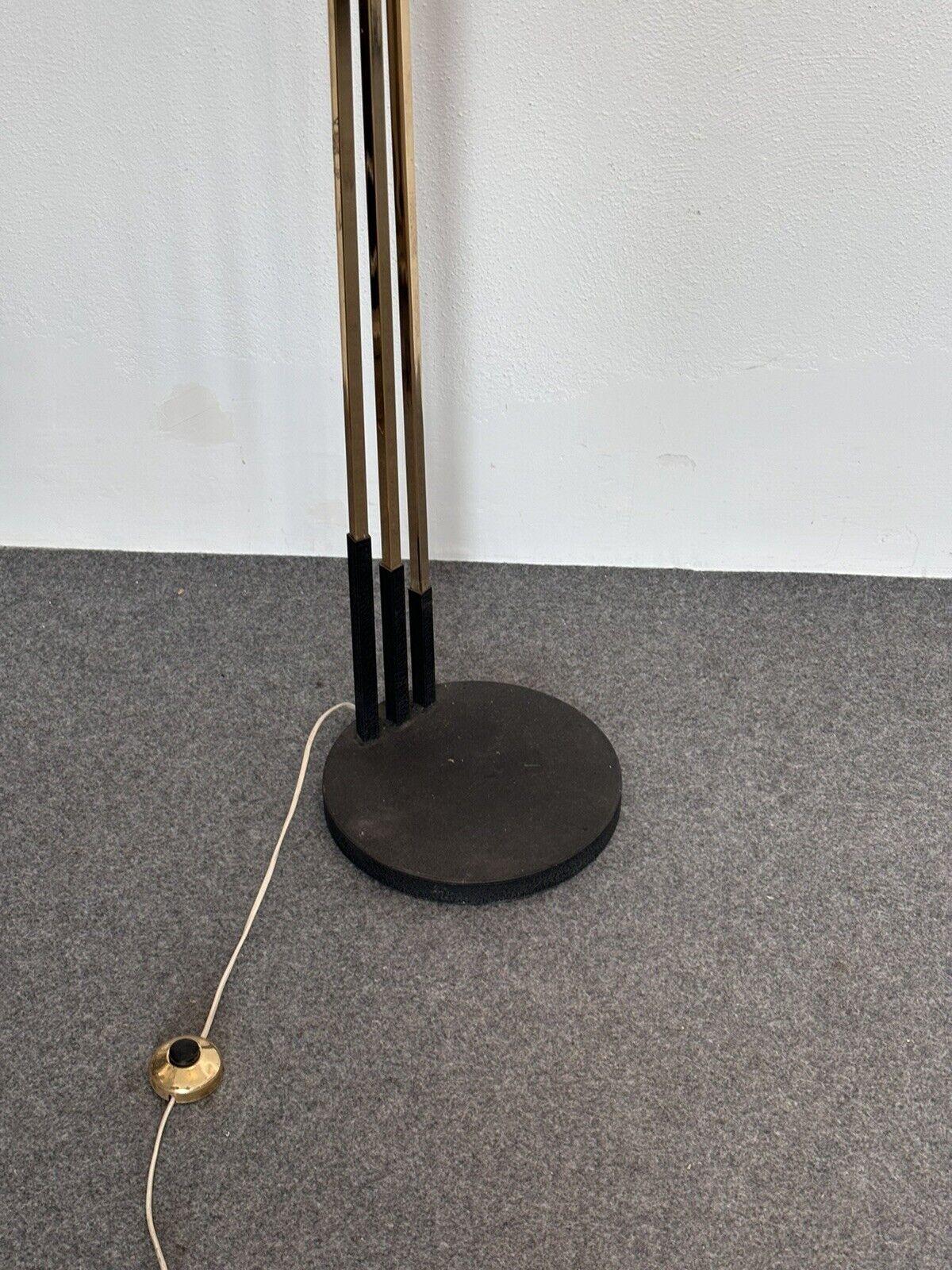 Romeo Rega Lámpara de pie Hollywood Regency 1970's Design Modernism Latón en venta