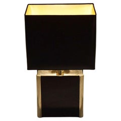 Romeo Rega plexiglass and metal table lamp, 1970s