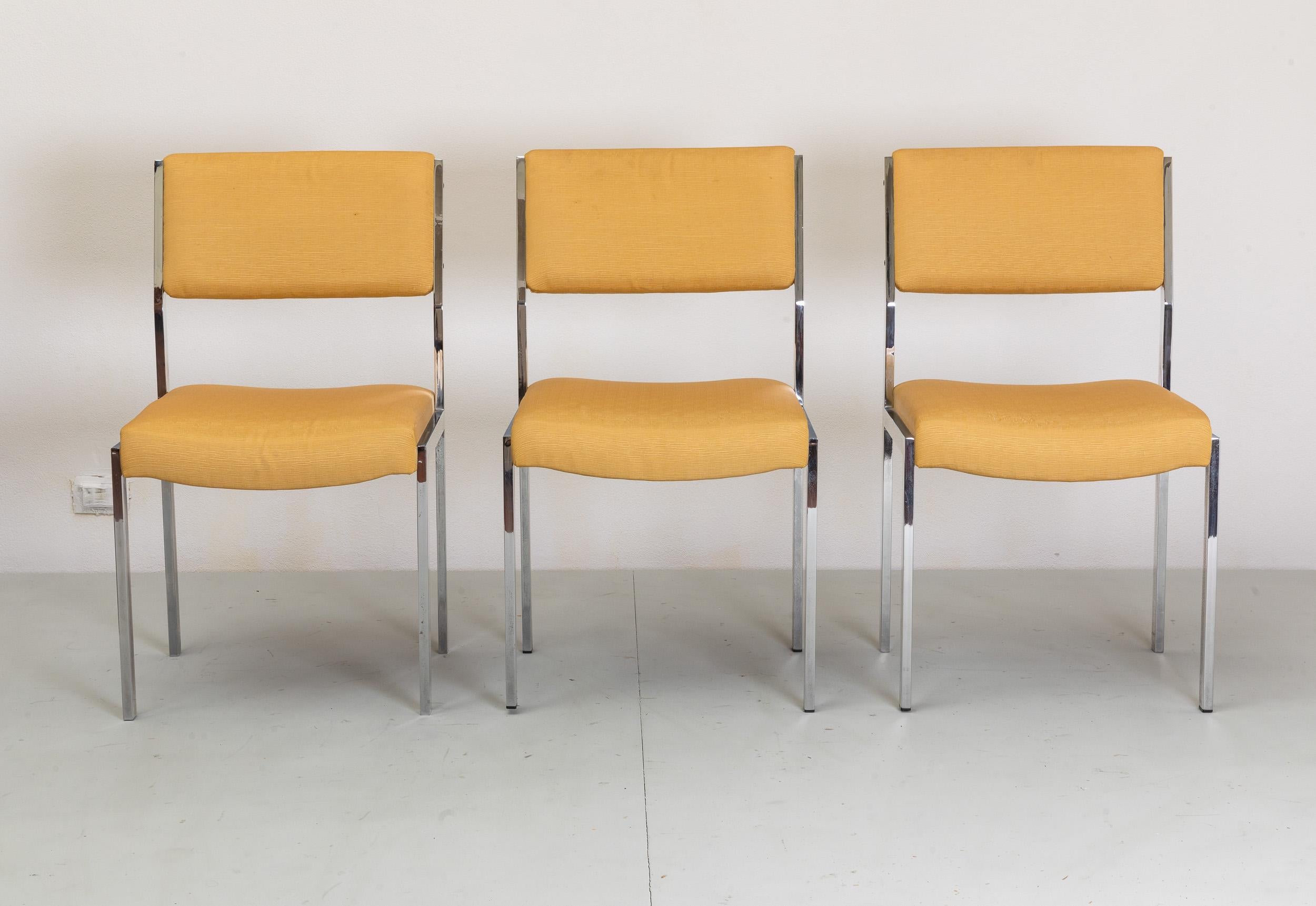 Romeo Rega Prod. Italy, C. 1970 Ten Chairs 2