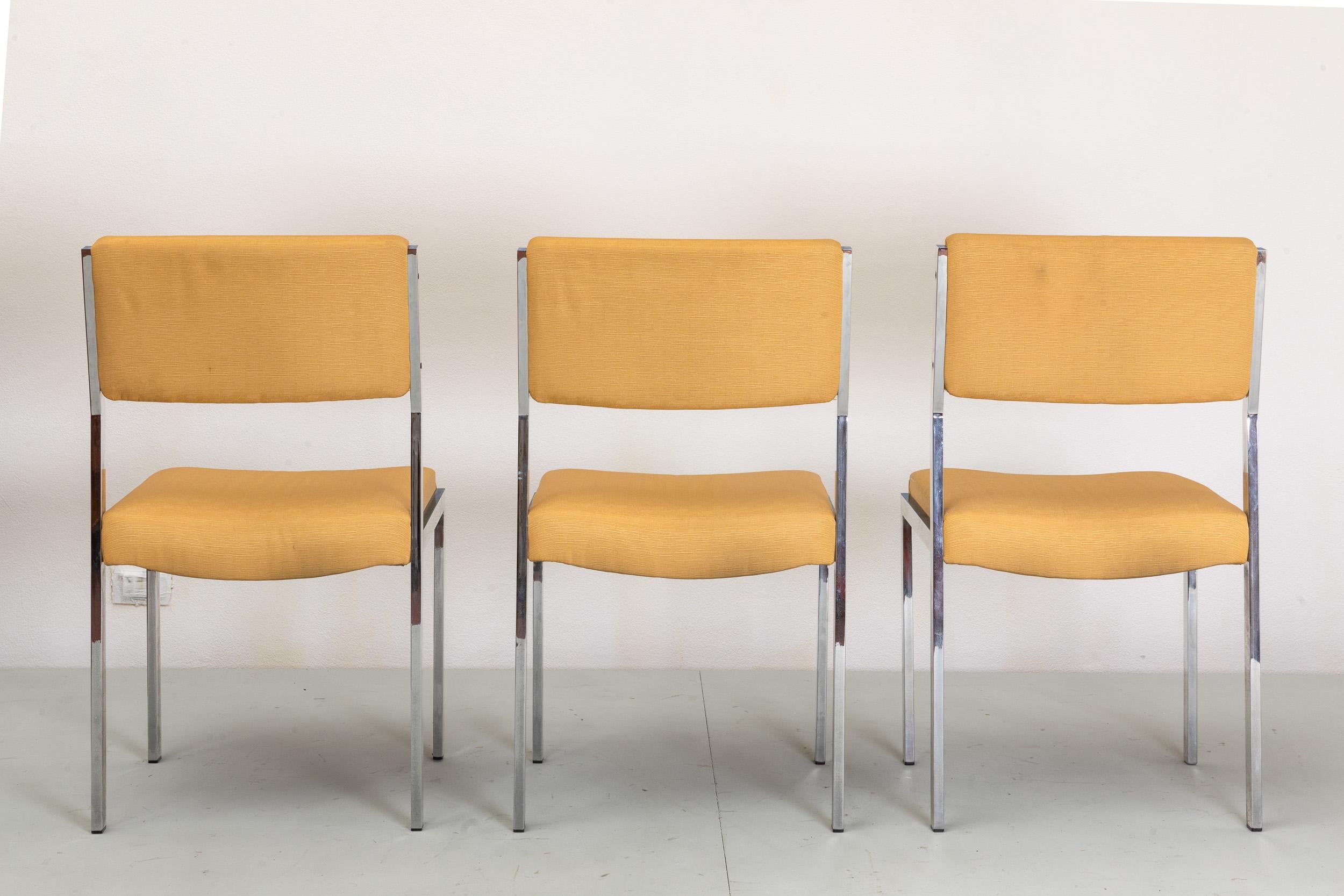 Romeo Rega Prod. Italy, C. 1970 Ten Chairs 3