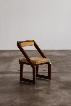 Romeo Rega Sculptural Dining Chair, 1970