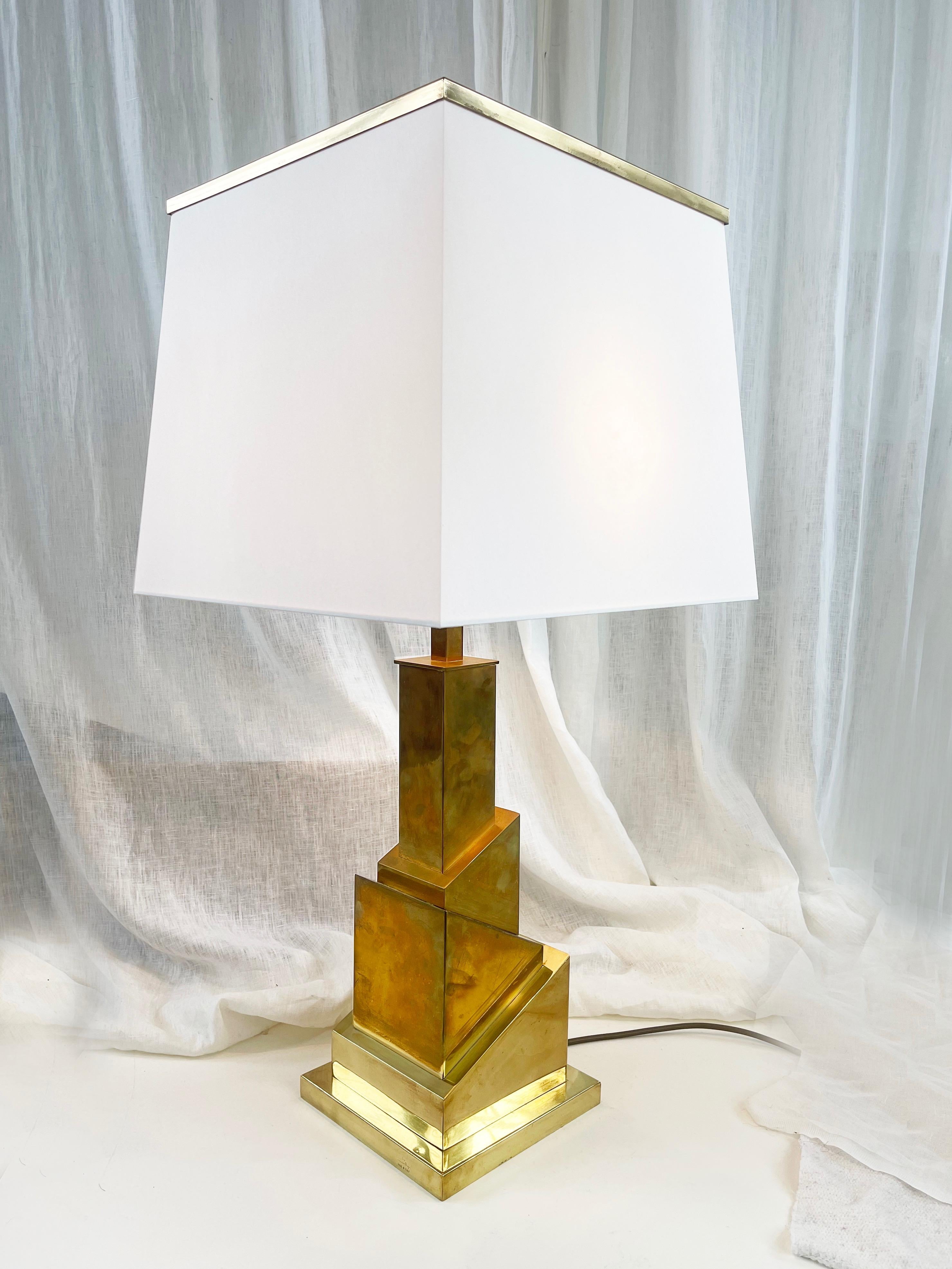 20ième siècle Lampe de table Romeo Rega 