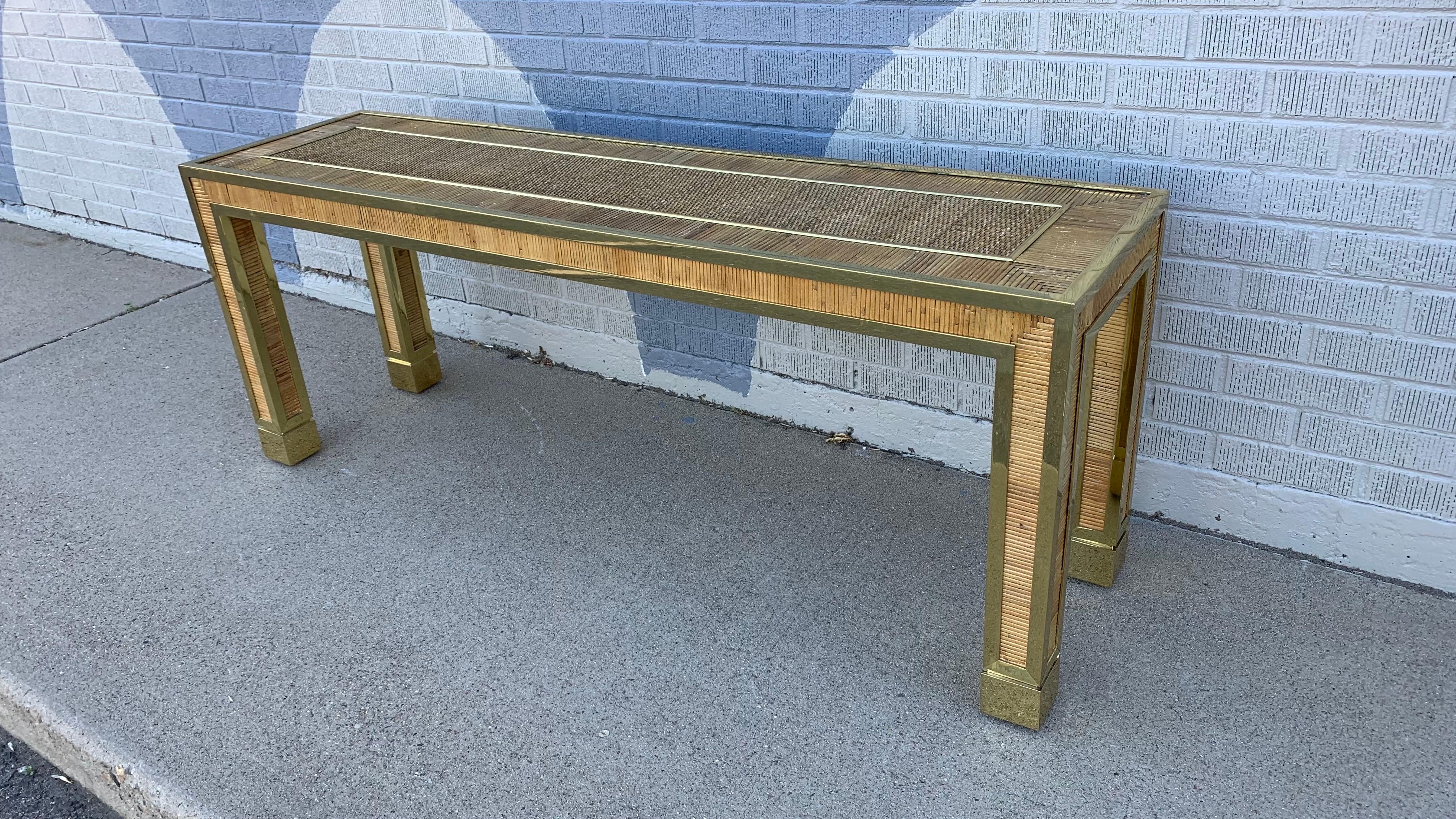 Mesa consola estilo Romeo Rega Regencia de Hollywood en venta