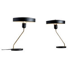 Romeo Table Lamps by Louis Christiaan Kalff, Netherlands Circa 1955