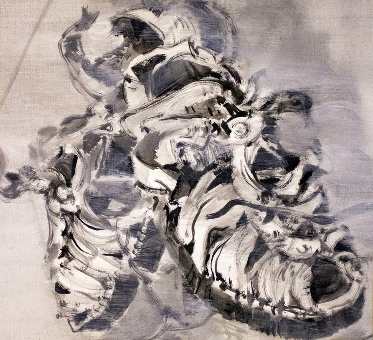 Romeo Villalva Tabuena Mexican Toys, Modern Art, Acrylic on Cardboard, México, Painting For