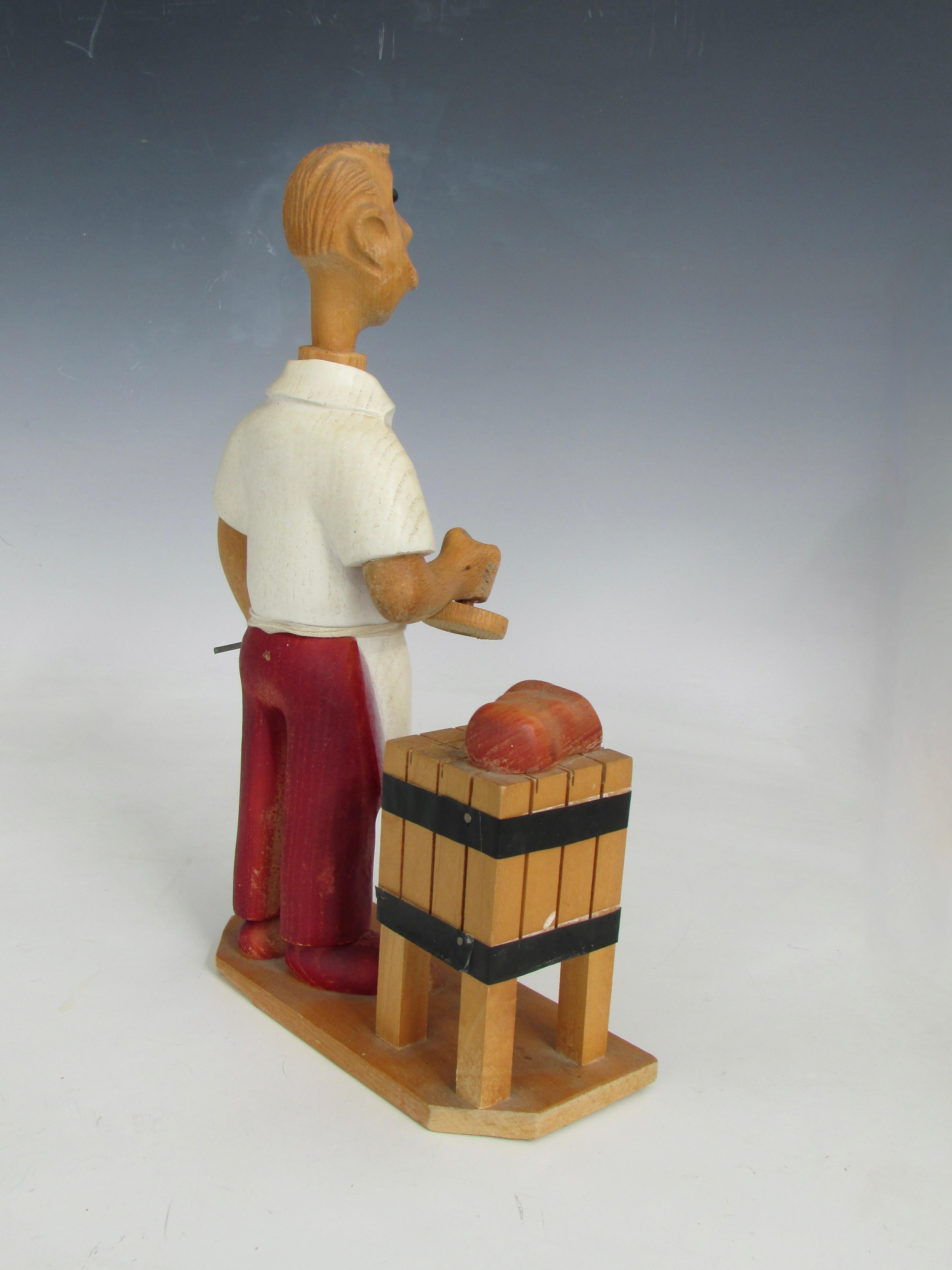 Caprichoso Romer Italia tallado a mano escritorio carnicero  con escultura de mesa Italiano en venta